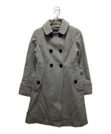 BURBERRY BLUE LABEL（バーバリー ブルー レーベル）の古着「メルトンコート」｜グレー