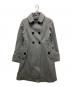BURBERRY BLUE LABEL（バーバリー ブルー レーベル）の古着「メルトンコート」｜グレー