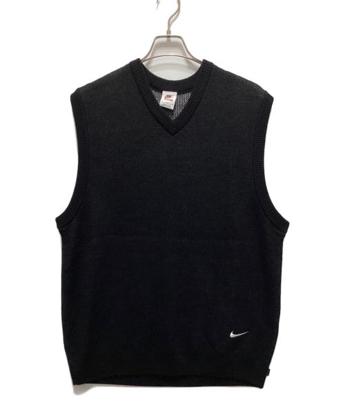 NIKE（ナイキ）NIKE (ナイキ) Supreme (シュプリーム) Sweater Vest ブラック サイズ:XLの古着・服飾アイテム
