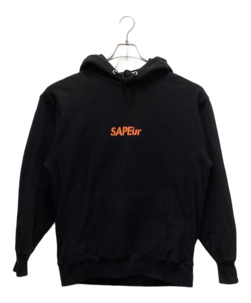 SAPEur（サプール）SAPEur (サプール) コラボパーカー ブラック サイズ:XLの古着・服飾アイテム