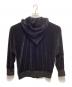 Vivienne Westwood man (ヴィヴィアン ウェストウッド マン) ベロアジップパーカー ブラック サイズ:44：20000円