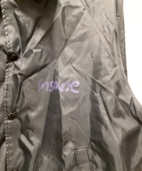 insane（インセイン）insane (インセイン) ツイストテディコーチジャケット ブラック サイズ:Ｌの古着・服飾アイテム