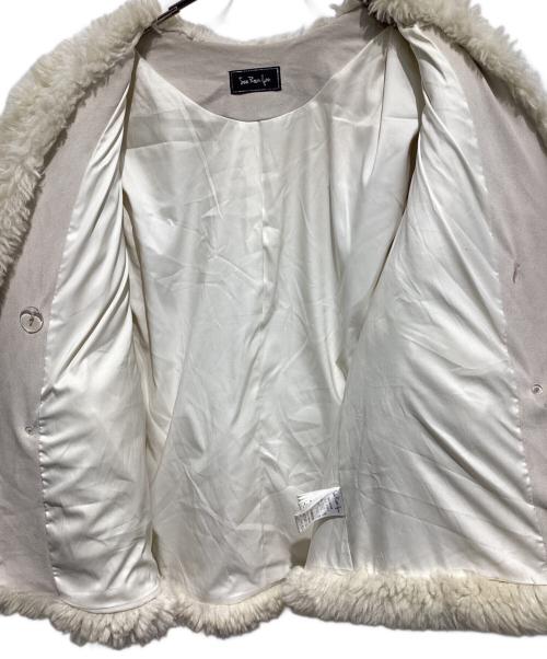 Sea Room lynn（シールームリン）Sea Room Lynn (シールームリン) ファーノーカラージャケット ベージュ サイズ:FREEの古着・服飾アイテム