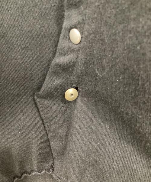 VACANT Archive（ベイカントアーカイブ）VACANT ARCHIVE (ベイカントアーカイブ) CAPPY STUD HOODIE ZIP-UP ブラック サイズ:Mの古着・服飾アイテム