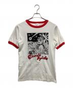 United Sportsユナイテッドスポーツ）の古着「リンガーTシャツ」｜ホワイト×レッド