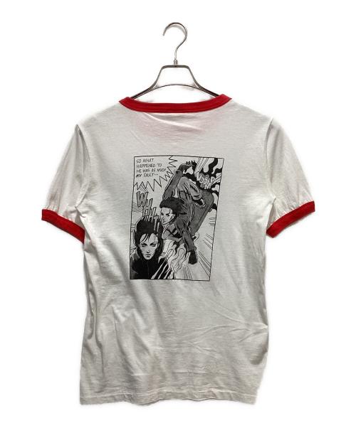 United Sports（ユナイテッドスポーツ）United Sports (ユナイテッドスポーツ) リンガーTシャツ ホワイト×レッド サイズ:SMALLの古着・服飾アイテム