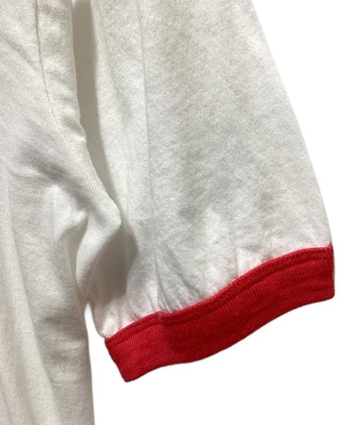 United Sports（ユナイテッドスポーツ）United Sports (ユナイテッドスポーツ) リンガーTシャツ ホワイト×レッド サイズ:SMALLの古着・服飾アイテム