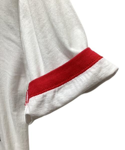 United Sports（ユナイテッドスポーツ）United Sports (ユナイテッドスポーツ) リンガーTシャツ ホワイト×レッド サイズ:SMALLの古着・服飾アイテム