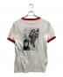 United Sports (ユナイテッドスポーツ) リンガーTシャツ ホワイト×レッド サイズ:SMALL：12000円