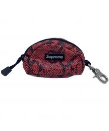 SUPREME（シュプリーム）の古着「スネークスタッシュポーチ」｜レッド