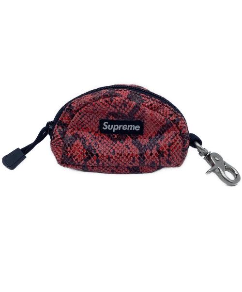 SUPREME（シュプリーム）Supreme (シュプリーム) スネークスタッシュポーチ レッドの古着・服飾アイテム