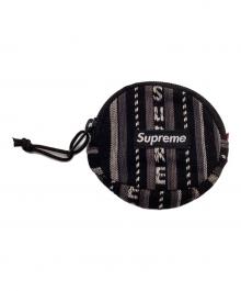 SUPREME（シュプリーム）の古着「ウーヴンストライプコインポーチ」｜グレー