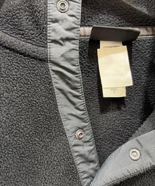 Patagonia（パタゴニア）Patagonia (パタゴニア) シンチラ スナップT フリース プルオーバー ブラック サイズ:Mの古着・服飾アイテム