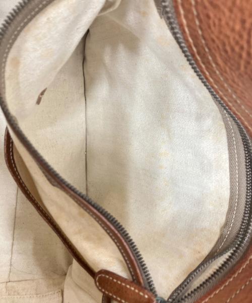 genten（ゲンテン）genten (ゲンテン) レザートートバッグ ブラウンの古着・服飾アイテム