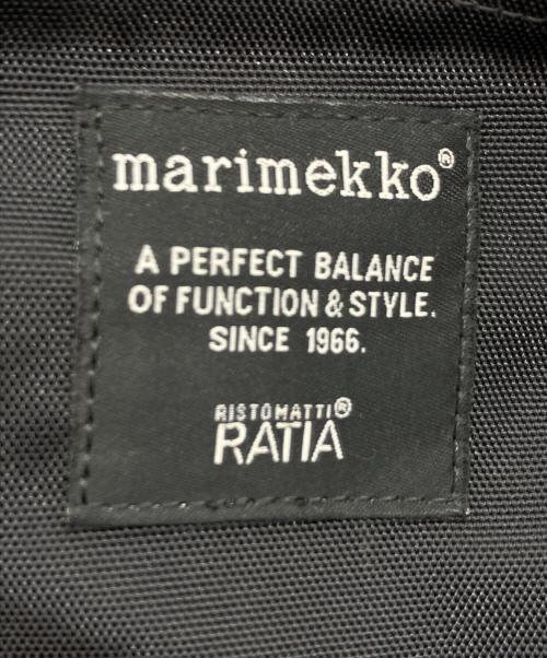 marimekko（マリメッコ）marimekko (マリメッコ) バックパック ブラックの古着・服飾アイテム