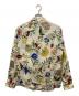 GUCCI (グッチ) シースルー ボタニカルパターン シャツ ベージュ×グリーン サイズ:42：18000円