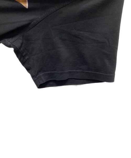 BURBERRY（バーバリー）BURBERRY (バーバリー) カレイドスコープロゴTシャツ ブラック サイズ:Mの古着・服飾アイテム