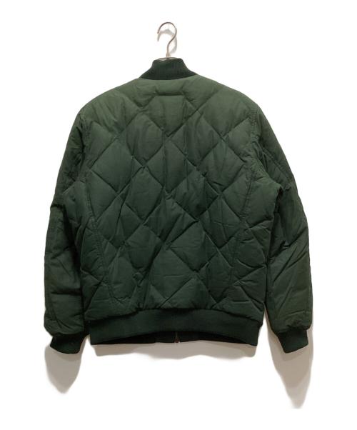 Eddie Bauer（エディーバウアー）Eddie Bauer (エディーバウアー) PENDLETON (ペンドルトン) リバーシブルダウンジャケット グリーン サイズ:不明の古着・服飾アイテム