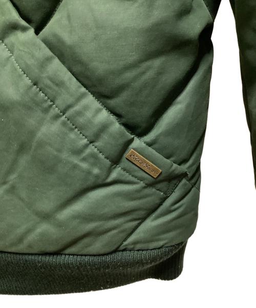 Eddie Bauer（エディーバウアー）Eddie Bauer (エディーバウアー) PENDLETON (ペンドルトン) リバーシブルダウンジャケット グリーン サイズ:不明の古着・服飾アイテム
