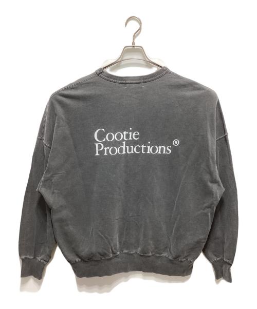 COOTIE PRODUCTIONS（クーティープロダクツ）COOTIE PRODUCTIONS (クーティープロダクツ) クルーネックスウェット グレー サイズ:Mの古着・服飾アイテム