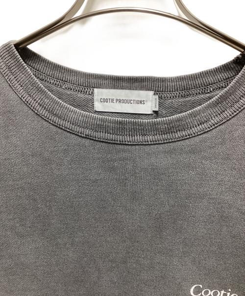 COOTIE PRODUCTIONS（クーティープロダクツ）COOTIE PRODUCTIONS (クーティープロダクツ) クルーネックスウェット グレー サイズ:Mの古着・服飾アイテム