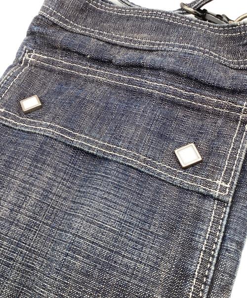 PORTER（ポーター）PORTER (ポーター) オンス スタッズデニムショルダーバッグ インディゴの古着・服飾アイテム