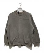 N.HOOLYWOODエヌ ハリウッド）の古着「CREWNECK KNIT」｜グレー