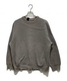 N.HOOLYWOOD（エヌ ハリウッド）の古着「CREWNECK KNIT」｜グレー