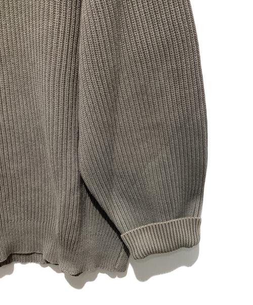 N.HOOLYWOOD（エヌ ハリウッド）N.HOOLYWOOD (エヌ ハリウッド) CREWNECK KNIT グレー サイズ:38の古着・服飾アイテム