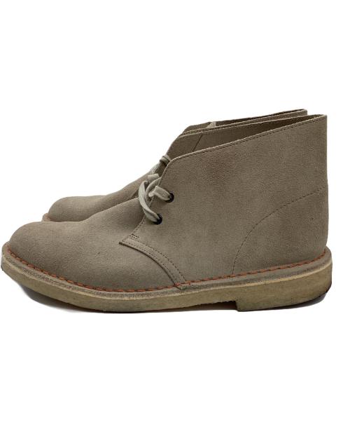 CLARKS ORIGINALS（クラークス オリジナルズ）CLARKS ORIGINALS (クラークス オリジナルズ) デザートブーツ ベージュ サイズ:26cmの古着・服飾アイテム