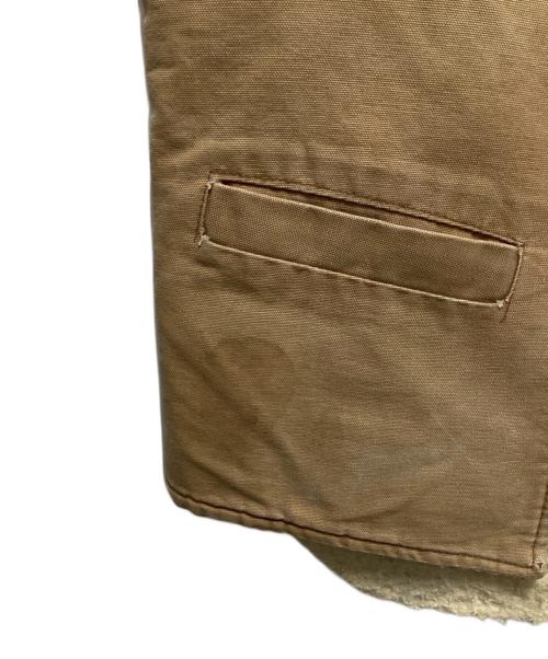 CarHartt（カーハート）CarHartt (カーハート) ダック地ベスト ベージュ サイズ:Sの古着・服飾アイテム