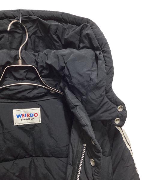 WEIRDO（ウィアード）WEIRDO (ウィアード) 中綿 レーシングジャケット ブラック サイズ:Mの古着・服飾アイテム