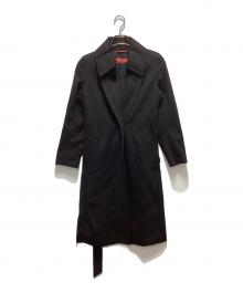 Max Mara Studio（マックスマーラ ストゥディオ）の古着「カシミヤコート」｜ブラック