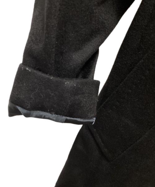 Max Mara Studio（マックスマーラ ストゥディオ）MAX MARA STUDIO (マックスマーラ ストゥディオ) カシミヤコート ブラック サイズ:34の古着・服飾アイテム