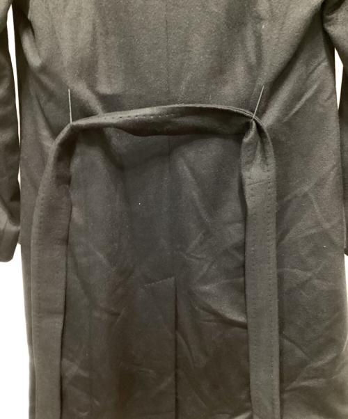 Max Mara Studio（マックスマーラ ストゥディオ）MAX MARA STUDIO (マックスマーラ ストゥディオ) カシミヤコート ブラック サイズ:34の古着・服飾アイテム