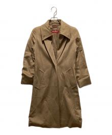 Max Mara Studio（マックスマーラ ストゥディオ）の古着「カシミヤコート」｜ブラウン