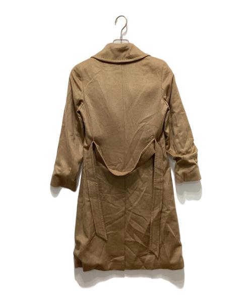 Max Mara Studio（マックスマーラ ストゥディオ）MAX MARA STUDIO (マックスマーラ ストゥディオ) カシミヤコート ブラウン サイズ:34の古着・服飾アイテム