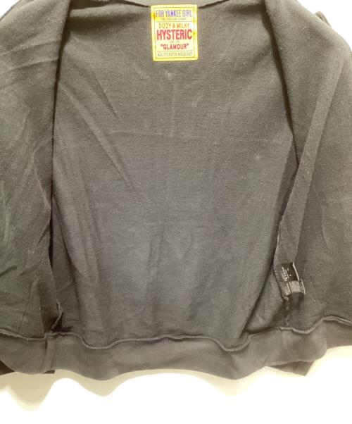 Hysteric Glamour（ヒステリックグラマー）Hysteric Glamour (ヒステリックグラマー) HYSTERIC 76 オーバーサイズジャンパー ブラック サイズ:FREEの古着・服飾アイテム