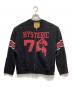 Hysteric Glamour（ヒステリックグラマー）の古着「HYSTERIC 76 オーバーサイズジャンパー」｜ブラック