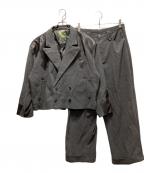 Ballsy.Brothersボールジーブラザーズ）の古着「Western double tailored jacket setup」｜グレー