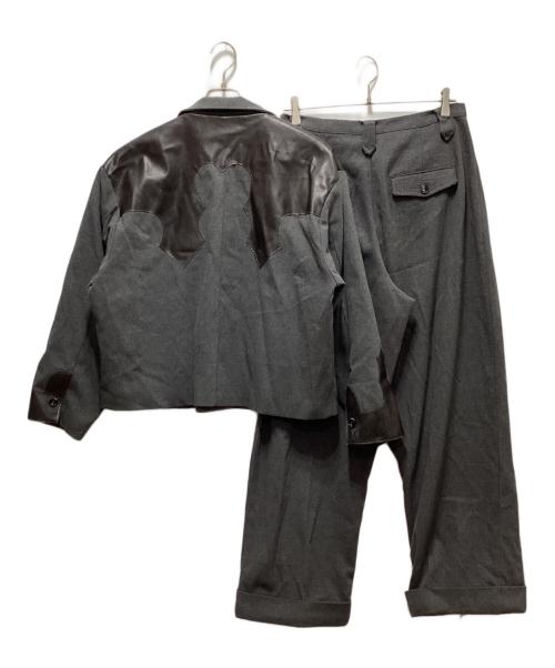 Ballsy.Brothers（ボールジーブラザーズ）BALLSY.BROTHERS (ボールジーブラザーズ) Western double tailored jacket setup グレー サイズ:Lの古着・服飾アイテム