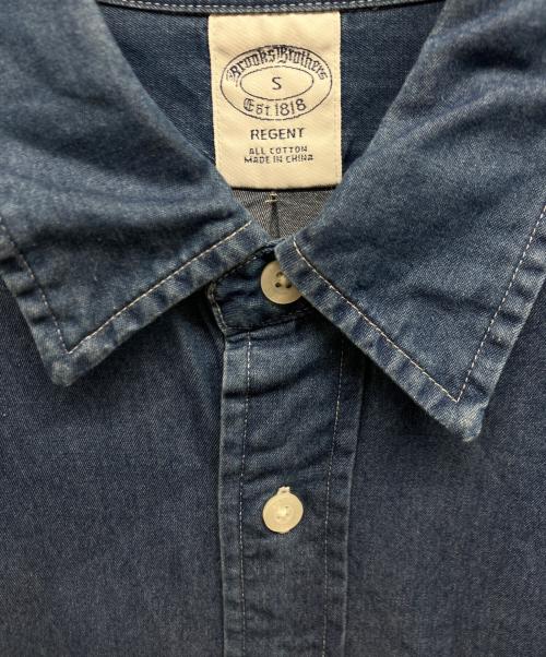 BROOKS BROTHERS（ブルックスブラザーズ）BROOKS BROTHERS (ブルックスブラザーズ) デニムシャツ インディゴ サイズ:Sの古着・服飾アイテム
