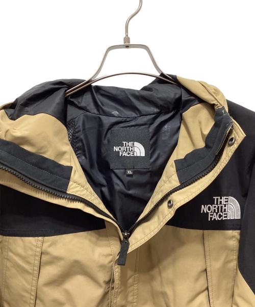 THE NORTH FACE（ザ ノース フェイス）THE NORTH FACE (ザ ノース フェイス) MOUNTAIN LIGHT JACKET ベージュ×ブラック サイズ:XLの古着・服飾アイテム