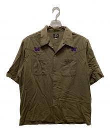 Needles（ニードルズ）の古着「S/S COWBOY ONE-UP SHIRT」｜カーキ
