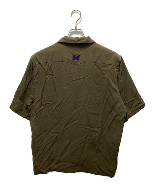 Needles（ニードルズ）Needles (ニードルズ) S/S COWBOY ONE-UP SHIRT カーキ サイズ:ＸＬの古着・服飾アイテム