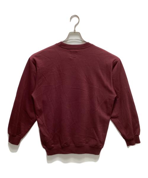 stussy（ステューシー）stussy (ステューシー) スポーツクルーカレッジスウェット レッド サイズ:Sの古着・服飾アイテム