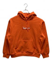 SUPREME（シュプリーム）の古着「Box Logo Hooded Sweatshirt」｜オレンジ