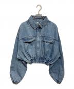 RENAISSANCE RENAISSANCEルネサンス・ルネサンス）の古着「BABY BOMBER JEANS」｜インディゴ