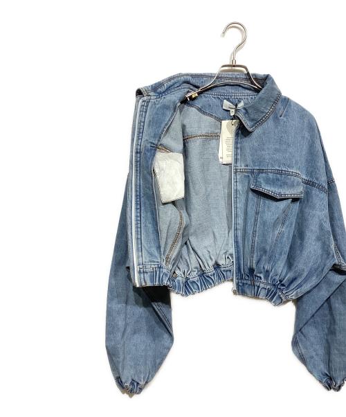 RENAISSANCE RENAISSANCE（ルネサンス・ルネサンス）RENAISSANCE RENAISSANCE (ルネサンス・ルネサンス) BABY BOMBER JEANS インディゴ サイズ:36 未使用品の古着・服飾アイテム