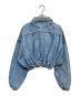 RENAISSANCE RENAISSANCE (ルネサンス・ルネサンス) BABY BOMBER JEANS インディゴ サイズ:36 未使用品：12000円